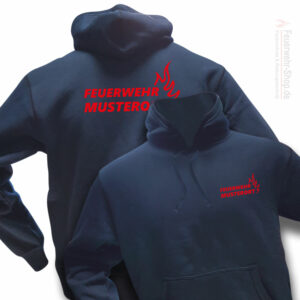 Das ultimative Feuerwehr Kapuzen-Sweatshirt im modernen Look für jede Feuerwehrfrau und jeden Feuerwehrmann!