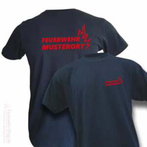 Feuerwehr Premium T-Shirt Basis Flamme