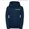 Kinderfeuerwehr Premium Kapuzen-Sweatshirt Basis