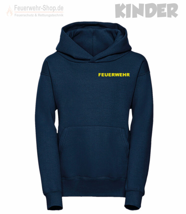 Kinderfeuerwehr Premium Kapuzen-Sweatshirt Basis