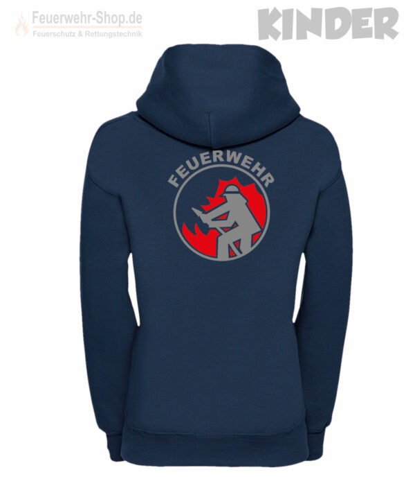 Kinderfeuerwehr Premium Kapuzen-Sweatshirt Firefighter I