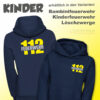 Kinderfeuerwehr Premium Kapuzen-Sweatshirt Firefighter II