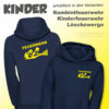 Kinderfeuerwehr Premium Kapuzen-Sweatshirt Firefighter III