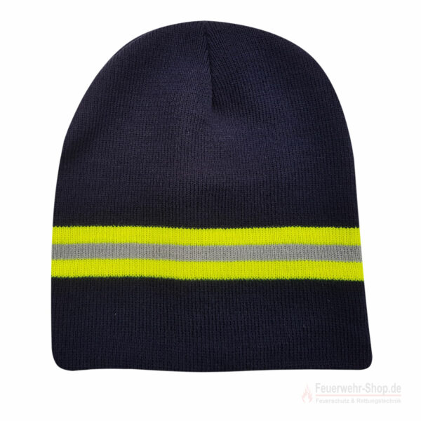 Premium Wintermütze Beanie, navyblau Hupf-Style