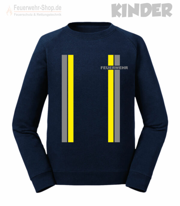 Kinderfeuerwehr Premium Sweatshirt im Einsatzlook