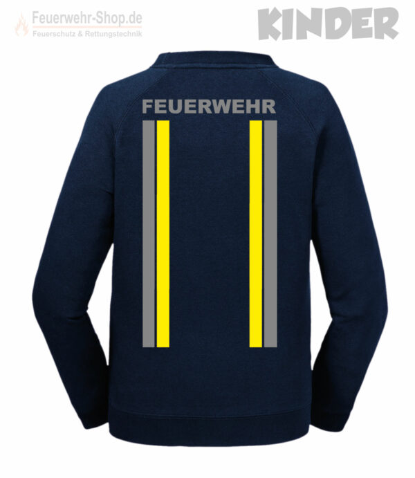 Kinderfeuerwehr Premium Sweatshirt im Einsatzlook