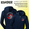 Kinderfeuerwehr Premium Kapuzenjacke Firefighter I