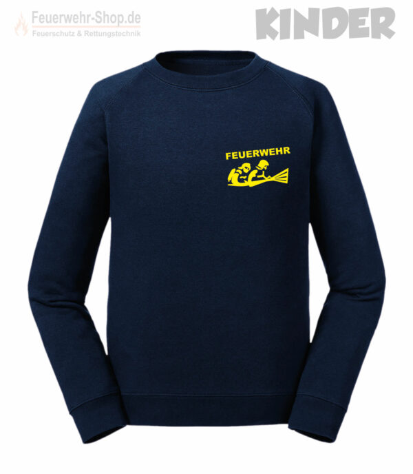 Kinderfeuerwehr Premium Sweatshirt Modell Firefighter III