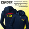 Kinderfeuerwehr Premium Kapuzenjacke Firefighter IV