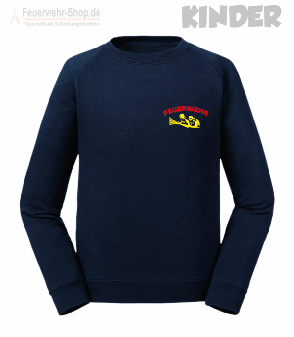 Kinderfeuerwehr Premium Sweatshirt Modell Firefighter IV