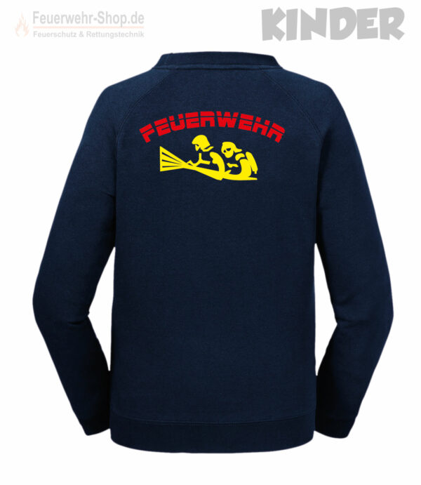 Kinderfeuerwehr Premium Sweatshirt Modell Firefighter IV