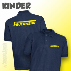 Freiwillige Feuerwehr Premium Poloshirt Logo