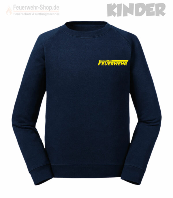 Freiwillige Kinderfeuerwehr Premium Sweatshirt Logo