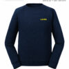 Kinderfeuerwehr Premium Sweatshirt Helm mit Name und Ortsname