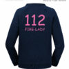 Kinderfeuerwehr Premium Sweatshirt Modell "Firelady"