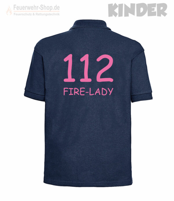 Feuerwehr Premium Poloshirt "Fire Lady"