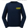 Kinderfeuerwehr Premium Sweatshirt Name im Logo und Ortsname