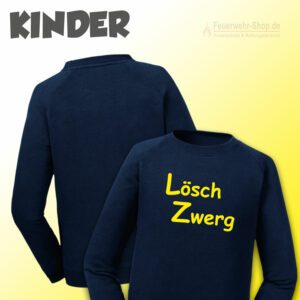 Kinderfeuerwehr Premium Sweatshirt Modell "Löschzwerg"