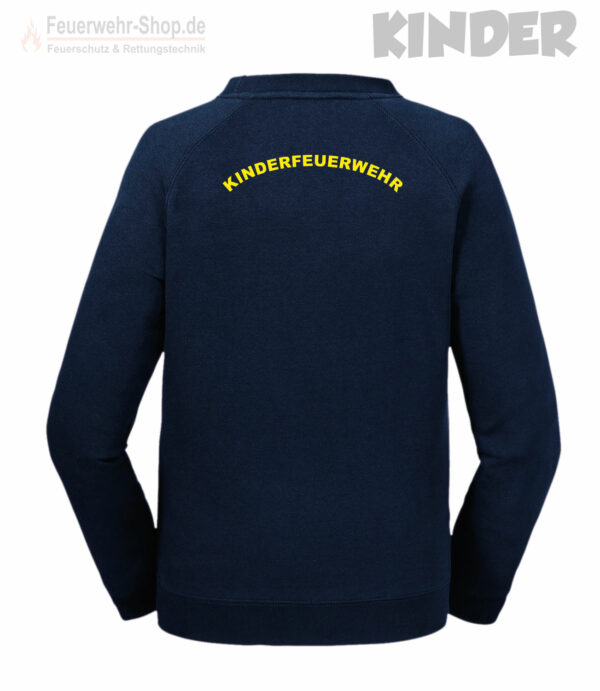 Kinderfeuerwehr Premium Sweatshirt Rundlogo