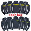 10'er Set Jugendfeuerwehr Kaputzen-Sweatshirt Logo