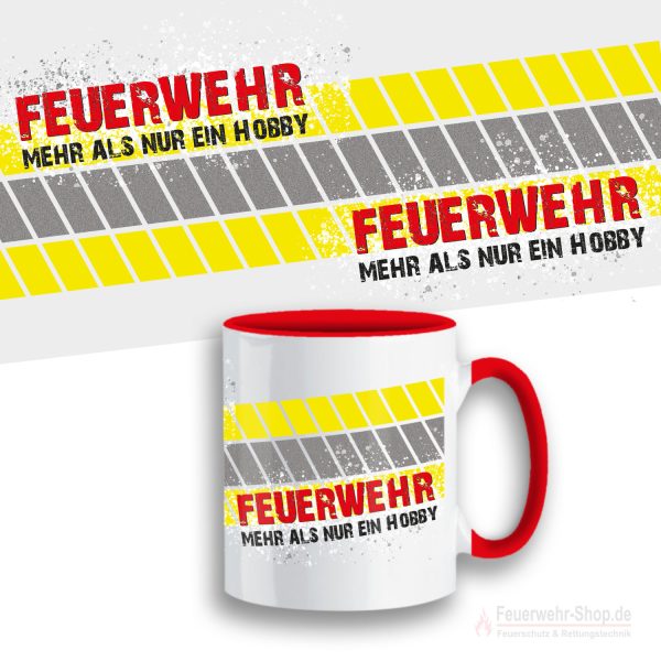 Kaffeetasse "Feuerwehr ...mehr als nur ein Hobby"