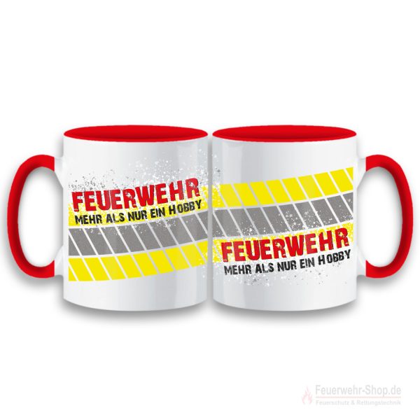 Kaffeetasse "Feuerwehr ...mehr als nur ein Hobby"