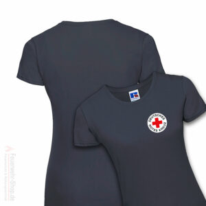 T-Shirt (Damen) mit DRK Rundlogo gedruckt