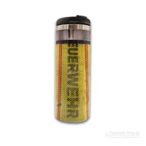 Thermobecher "Feuerwehrschlauch - gelb"