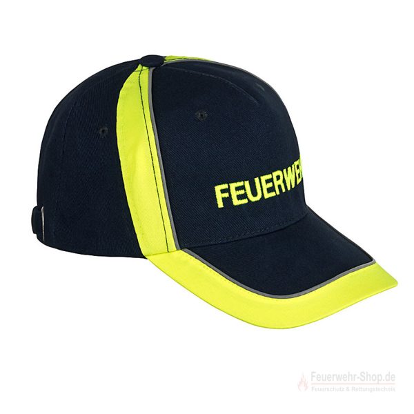 Premium Feuerwehr Basecap Reflex, Stick