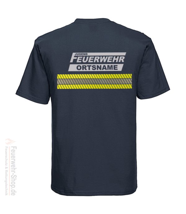 Feuerwehr Premium T-Shirt "JF-Logo"3M Reflex Kollektion – Bild 5
