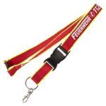 Lanyard Keyholder mit nachleuchtendem Aufdruck Feuerwehr 112